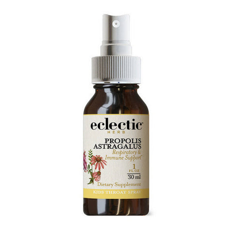 Eclectic Herb, Propolis Astragalus Throat Spray, 1 oz Eclectic Herb