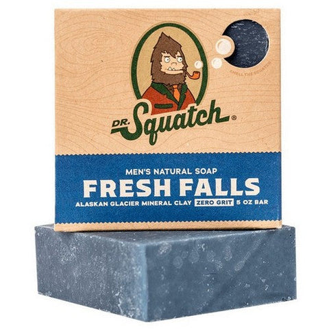 Dr. Squatch, Mens All Natural Bar Soap Fresh Falls, 5 Oz Dr. Squatch
