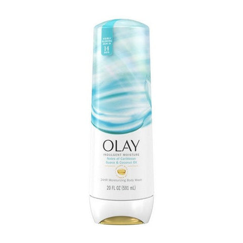 Olay, Indulgent Moisture Body Wash Guava And Coconut, 591 Ml Olay
