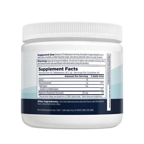 Kal, Calming Magnesium Powder, 9.5 Oz