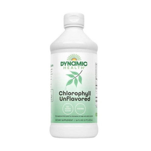 Dynamic Health Laboratories, Chlorophyll Unflavoured, 16 Oz