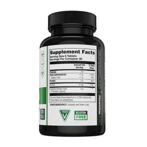 Zhou Nutrition, Chlorella, 120 Count Zhou Nutrition