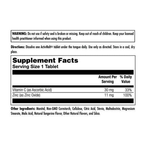 Kal, Zinc + C Tangerine, 11 Mg, 90 Count