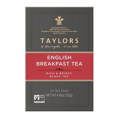 Taylors Of Harrogate, English Breakfast Tea Bags, 4.41 Oz(Case Of 6) Taylors Of Harrogate