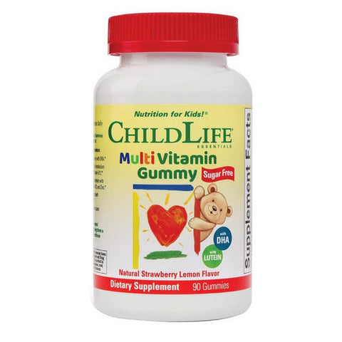 Child Life Essentials, Multi Vitamin Gummy For Kids, Strawberry Lemon 90 Count Child Life Essentials