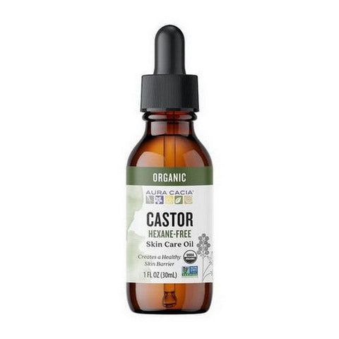 Aura Cacia, Organic Castor Oil, 1 OZ Aura Cacia