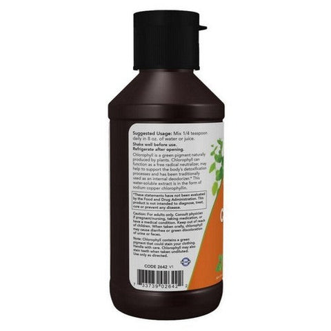 Now Foods, Chlorophyll Liquid Extra Strength Mint, 4 Oz Now Foods