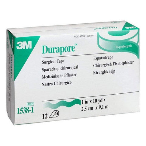3M, Durapore Tape 1 Inch, 12 Count 3M