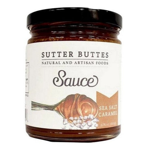 Sutter Buttes, Sea Salt Caramel Dessert Sauce, 11.75 Oz Sutter Buttes