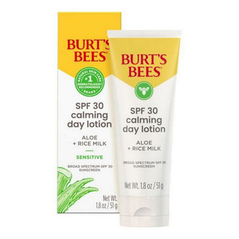 Burts Bees, Sensitive Solutions Calming Day Lotion SPF 30, 1.8 Oz Burts Bees