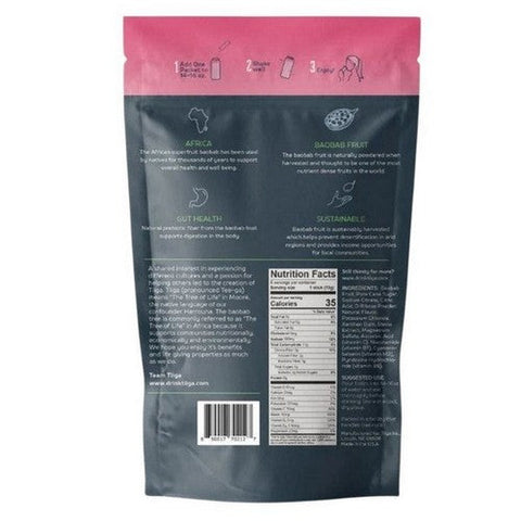Tiiga, Strawberry Gut Friendly Hydration, 0.46 Oz Tiiga
