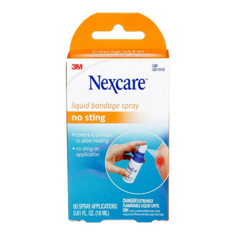 Nexcare, No Sting Liquid Bandage Spray, 0.61 Oz Nexcare