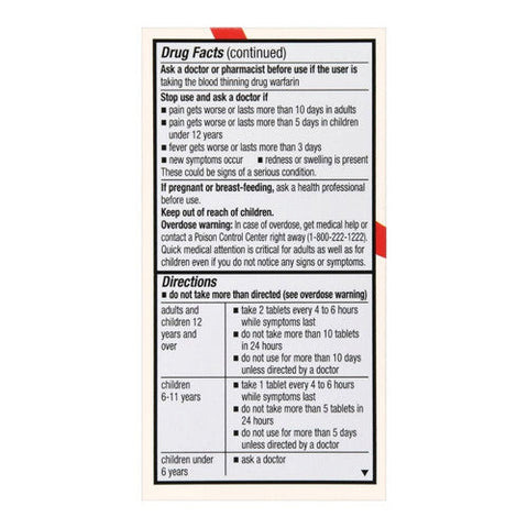 Foster And Thrive, Regular Strength Pain Relief Acetaminophen, 325 Mg, 100 Tabs Foster And Thrive