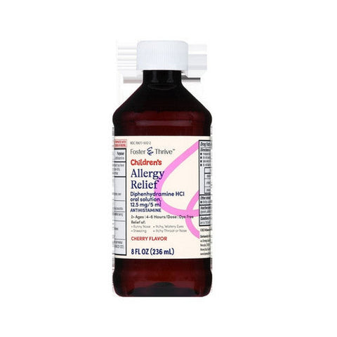 Foster And Thrive, Children'S Allergy Relief, 8 Oz Foster And Thrive