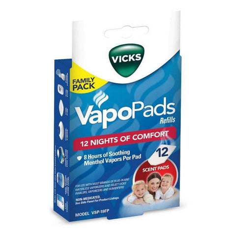 Vicks, Vapopads Scent Pads Comfort, 12 Count Vicks