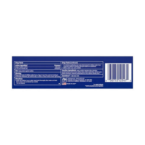 Crest, 3D White Fluoride Anticavity Toothpaste Radiant Mint, 3.3 Oz Crest