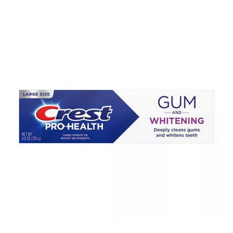 Pro Health Gum Detoxify Gentle Whitening Fluoride Toothpaste 4.8 Oz by Crest