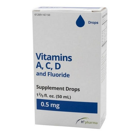 Taro, Vitamins A/C/D And Fluoride, 0.5 Mg, 50 mL Taro