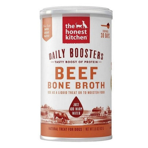 The Honest Kitchen, Daily Boosts Instant Beef Bone Broth With Turmeric, 3.6 Oz (Case Of 6) The Honest Kitchen