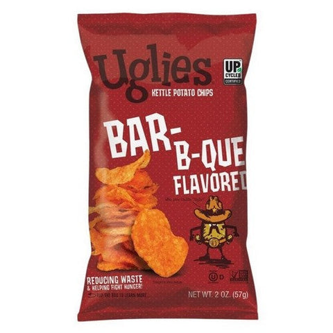 Uglies, Potato Chips Barbecue, 2 Oz (Case Of 24) Uglies