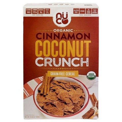 Nuco, Organic Cinnamon Coconut Crunch Cereal, 10.58 Oz (Case Of 6) Nuco