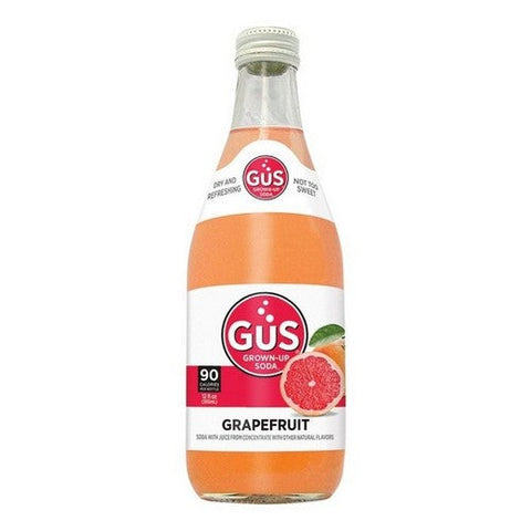Gus Grown-Up Soda, Star Ruby Grapefruit Soda, 12 Oz X 4 Count (Case Of 6) Gus Grown-Up Soda