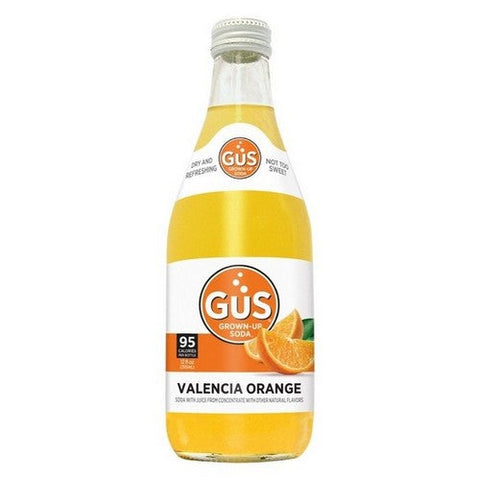 Gus Grown-Up Soda, Dry Valencia Orange Soda, 12 Oz X 4 Count (Case Of 6) Gus Grown-Up Soda