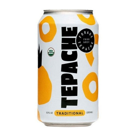 Forage Kombucha, Organic Pineapple Tepache, 12 Oz (Case Of 12) Forage Kombucha