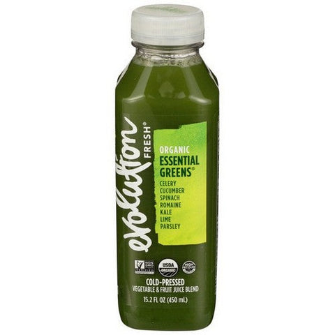 Evolution Fresh, Essential Greens With Lime Juice Blend, 15.2 Oz (Case Of 6) Evolution Fresh