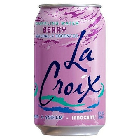Lacroix, Sparkling Water Berry, 12 Oz X 8 Count (Case Of 3) Lacroix