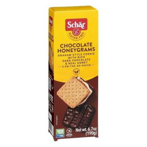 Schar, Chocolate Honeygrams, 6.7 Oz (Case Of 6) Schar
