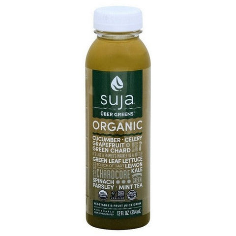 Suja, Uber Greens Vegetable And Fruit Juice Drink, 12 Oz Case Of 6) Suja