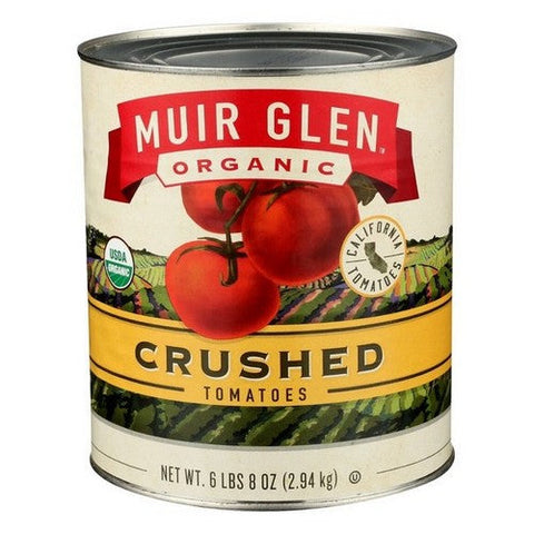 Muir Glen, Organic Crushed Tomatoes, 104 Oz (Case Of 6) Muir Glen