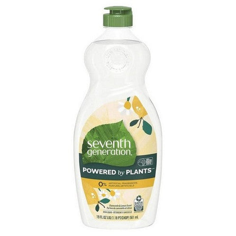 Seventh Generation, Dish Liquid Chamomile And Lemon, 19 Oz (Case Of 6) Seventh Generation
