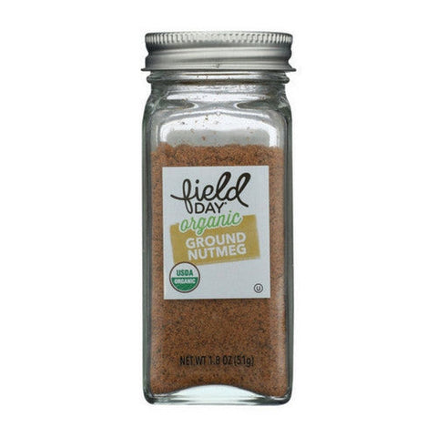 Field Day, Organic Spice Ground Nutmeg, 1.8 Oz (Case Of 6) Field Day