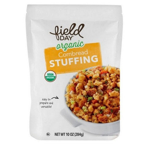 Field Day, Organic Cornbread Stuffing, 10 Oz (Case Of 6) Field Day