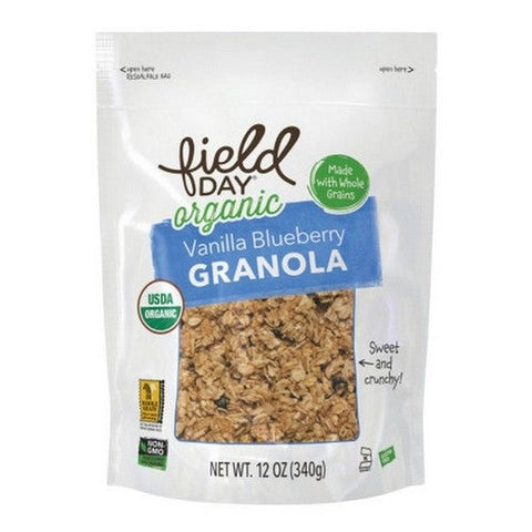 Field Day, Organic Vanilla Blueberry Granola, 12 Oz(Case Of 6) Field Day
