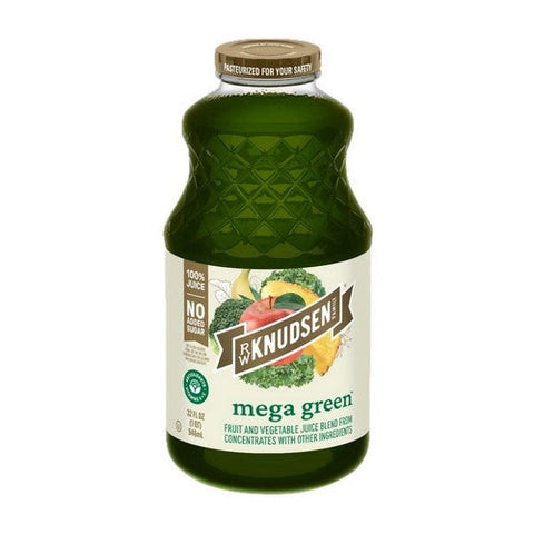 Rw Knudsen Family, Mega Green Juice, 32 Oz (Case Of 6) Rw Knudsen Family