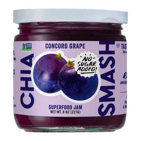 Chia Smash, Concord Grapefruit Spread, 8 Oz (Case Of 6) Chia Smash