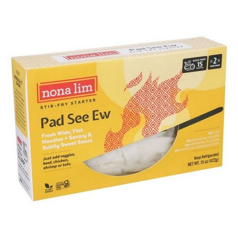 Nona Lim, Pad See Ew Noodle Stir Fry, 15 Oz (Case Of 6) Nona Lim