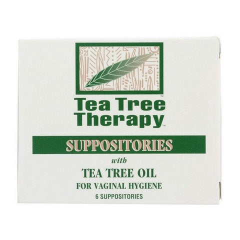Tea Tree Therapy, Tea Tree Suppository, 6 pk Tea Tree Therapy