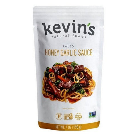 Kevins Natural Foods, Honey Garlic Sauce, 7 Oz (Case Of 12) Kevins Natural Foods