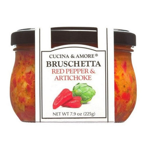 Cucina & Amore, Bruschetta Piquillo And Artichoke, 7.9 Oz (Case Of 6) Cucina & Amore