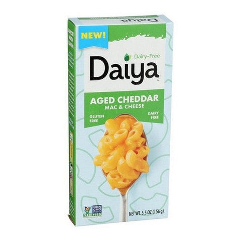 Daiya, Macroni And Cheese Dairy Free Aged Cheddar, 5.5 Oz (Case Of 12) Daiya