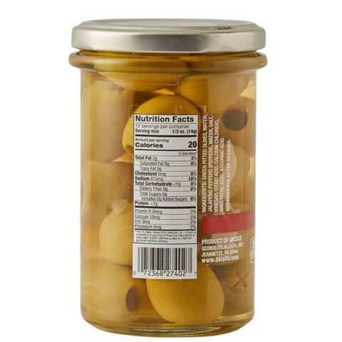 Delallo, Olives Jalapeno Stuffed, 5.8 Oz (Case Of 6) Delallo