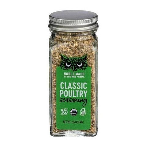 Noble Made, Classic Poultry Seasoning, 2.6 Oz (Case Of 6) Noble Made