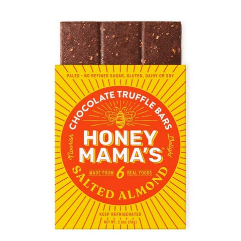 Honey Mamas, Original Dutch Cocoa Truffle Bar, 2.5 Oz (Case Of 12) Honey Mamas