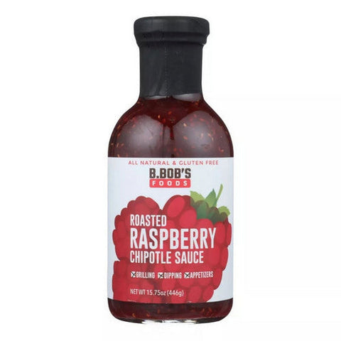 B.Bob'S, Chipotle Sauce Roasted Raspberry, 15.75 Oz (Case Of 6) B.Bob'S