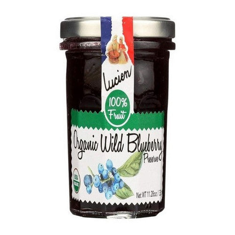 Lucienne, Organic Wild Blueberry Fruit Spread, 11.28 Oz (Case Of 6) Lucienne