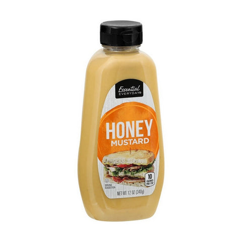 Mustard Honey 12 Oz (Case Of 12) by Essential Everyday